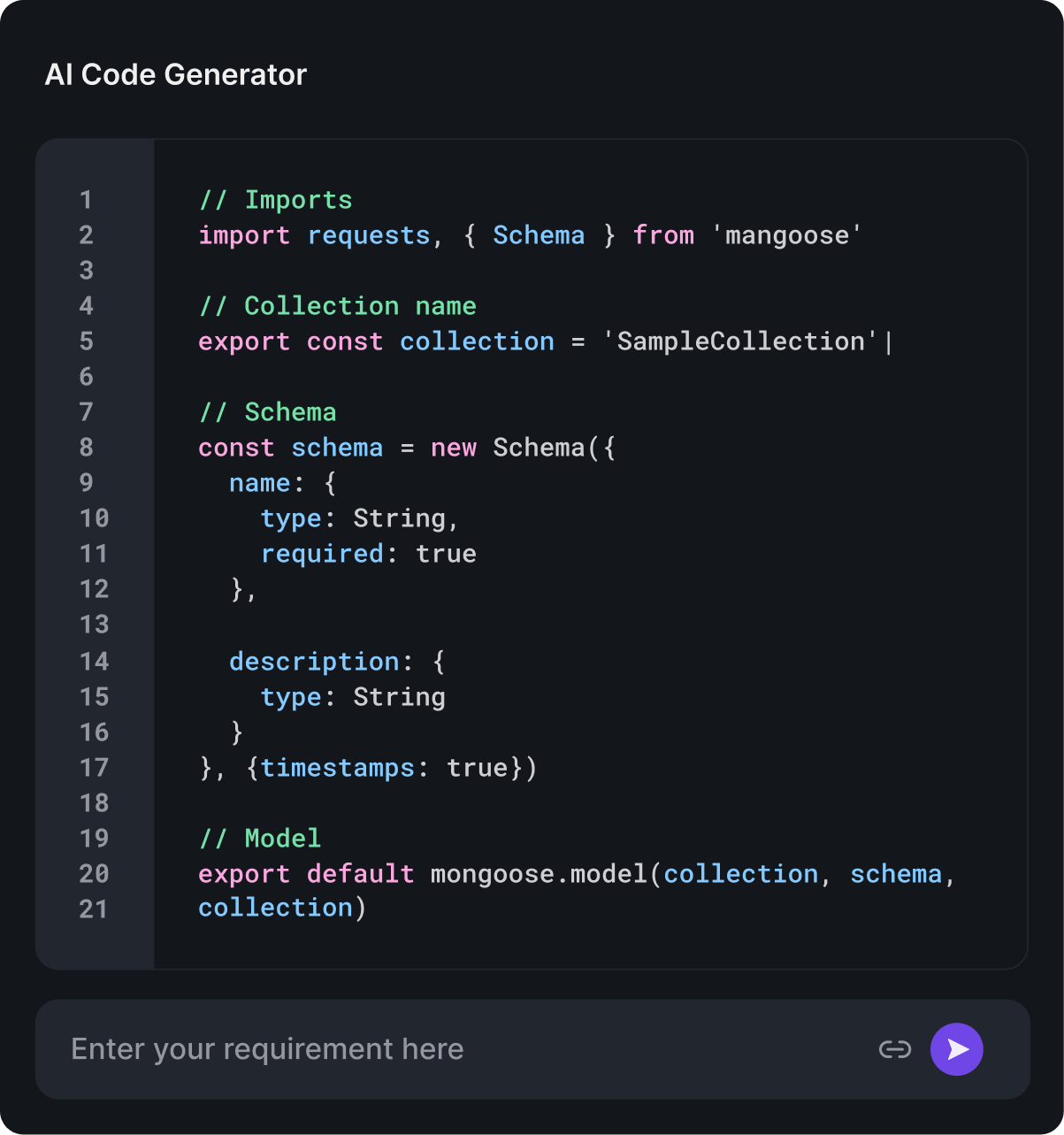 Code Snippet Image